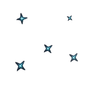 Iconic Outline Particle Image