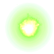 Scorching Sensation Particle Image