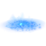 Luminous Drift Particle Image