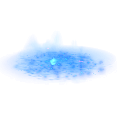 Luminous Drift Particle Image