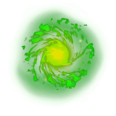 Toxic Swirl Particle Image