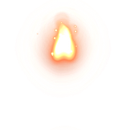 Candle Flame Particle Image