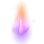 Chromatic Blaze Particle Image