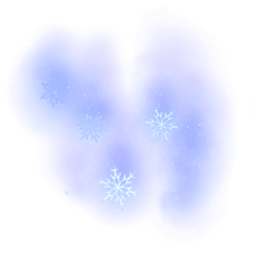 Twilight Snowfall Particle Image