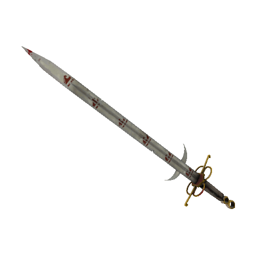 Sleek Greek Claidheamh Mòr (Well-Worn)