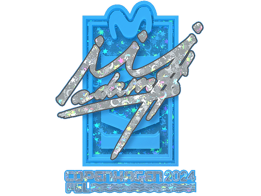 Sticker | adamS (Glitter) | Copenhagen 2024 Item Image