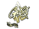 Sticker | gxx- (Gold) | Paris 2023 Item Image