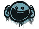 Sealed Graffiti | OMG (Wire Blue) Item Image