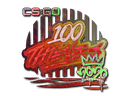 Sticker | 100 Thieves (Holo) | 2020 RMR Item Image
