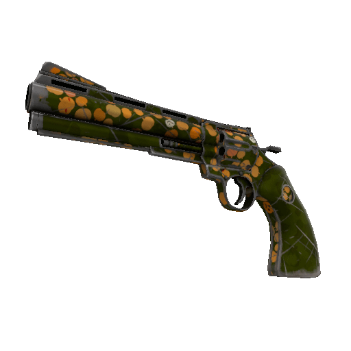 Gourdy Green Revolver (Well-Worn)