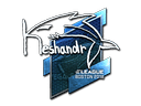 Sticker | keshandr (Foil) | Boston 2018 Item Image