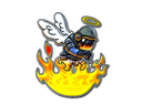Sticker | In The Fire (Foil) Item Image