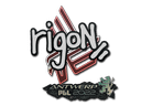 Sticker | rigoN | Antwerp 2022 Item Image