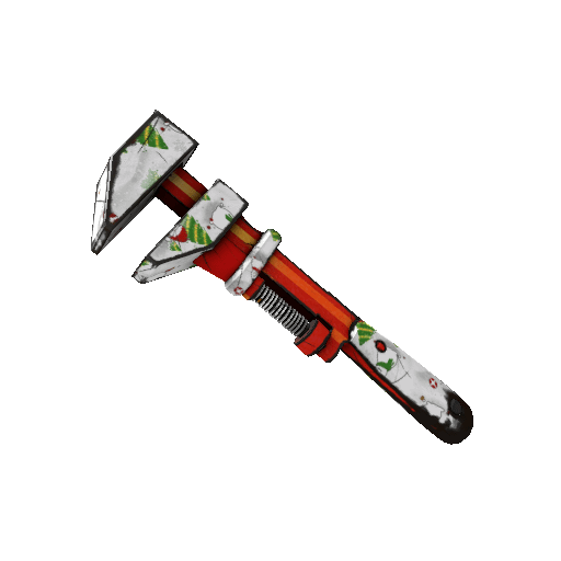 Unusual Isotope Snow Globalization Wrench (Minimal Wear) Item Image