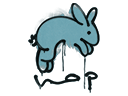 Sealed Graffiti | Hop (Wire Blue) Item Image