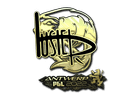 Sticker | buster (Gold) | Antwerp 2022 Item Image