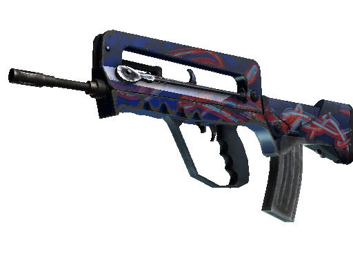 StatTrak™ FAMAS | Afterimage (Field-Tested) Item Image