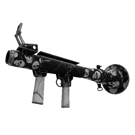 Strange Skull Cracked Rocket Launcher