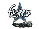 Sticker | floppy (Glitter) | Antwerp 2022 Item Image