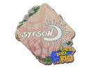 Sticker | syrsoN | Rio 2022 Item Image