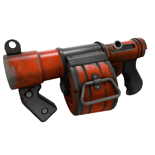 Strange Health and Hell Stickybomb Launcher (Well-Worn)