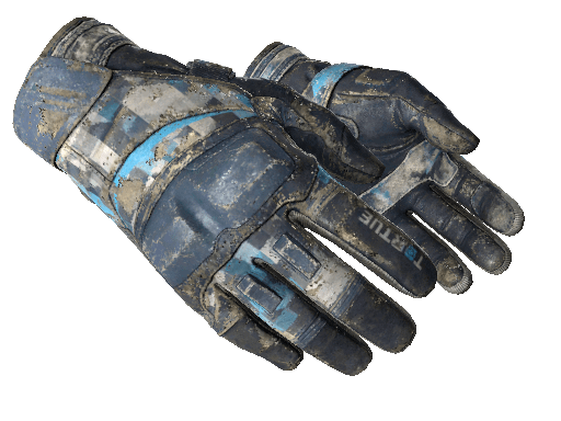 ★ Moto Gloves | Cool Mint (Battle-Scarred) Item Image
