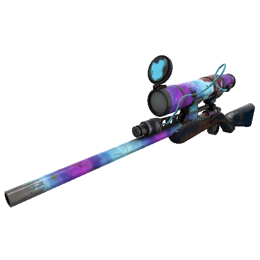 Frozen Aurora Sniper Rifle (Battle Scarred)