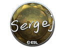 Sticker | sergej (Foil) | Katowice 2019 Item Image