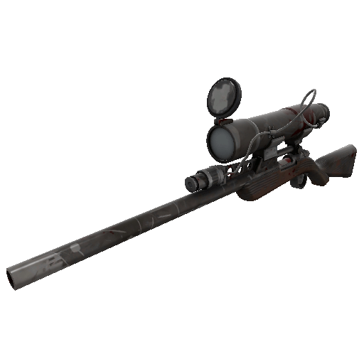Graphite Gripped Sniper Rifle (Battle Scarred)