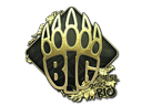 Sticker | BIG (Gold) | Rio 2022 Item Image