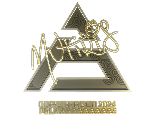 Sticker | MUTiRiS (Gold) | Copenhagen 2024