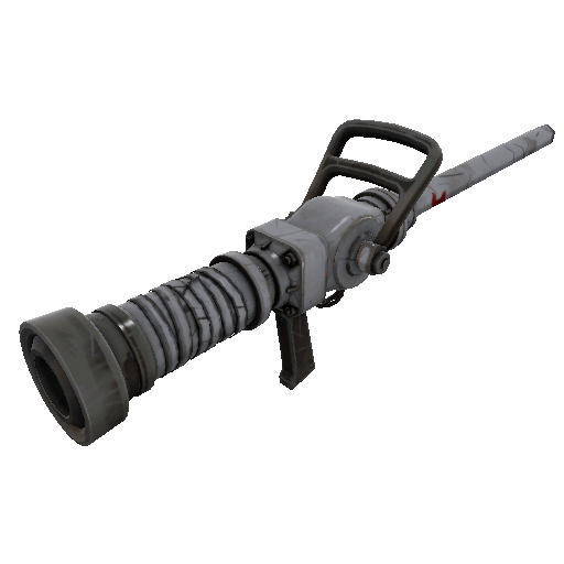 Unusual Steel Brushed Medi Gun (Well-Worn)