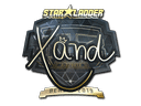 Sticker | xand (Gold) | Berlin 2019 Item Image
