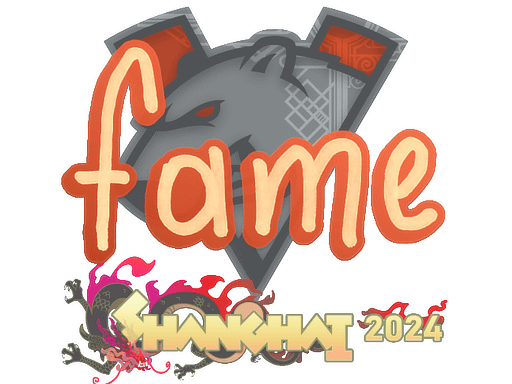 Sticker | fame | Shanghai 2024 Item Image