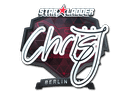 Sticker | chrisJ (Foil) | Berlin 2019 Item Image
