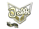 Sticker | jabbi (Gold) | Paris 2023 Item Image