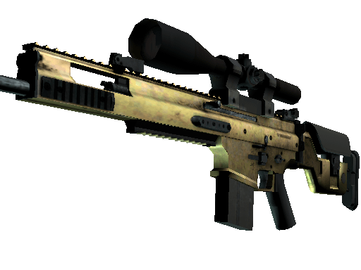 SCAR-20 | Brass (Field-Tested) Item Image