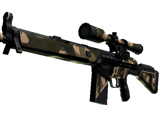 StatTrak™ G3SG1 | Black Sand (Minimal Wear) Item Image