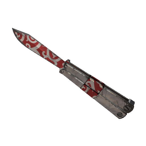Unusual Frost Ornamented Knife (Field-Tested)