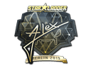Sticker | ALEX (Gold) | Berlin 2019 Item Image