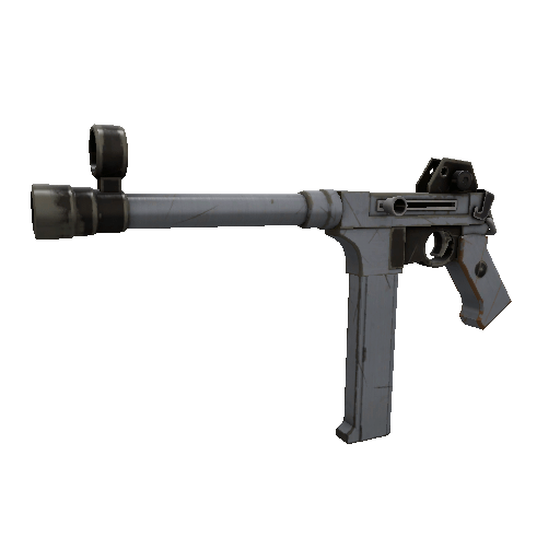 Steel Brushed SMG (Minimal Wear)