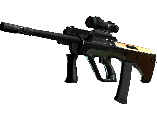 AUG | Amber Fade (Field-Tested) Item Image