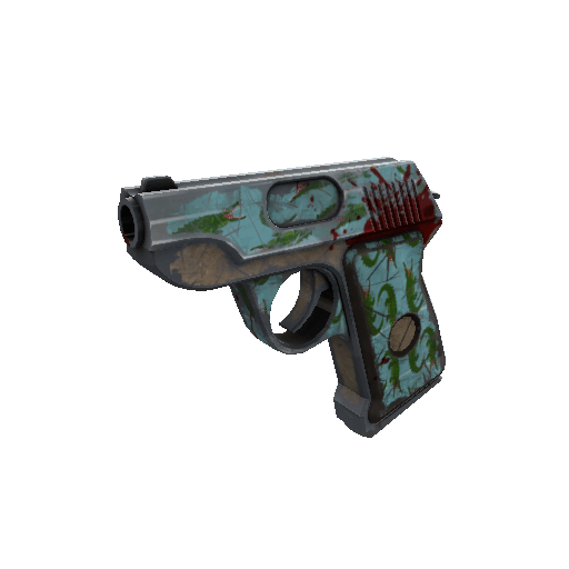 Croc Dusted Pistol (Battle Scarred)