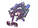 Sticker | WOOD7 (Holo) | Paris 2023 Item Image