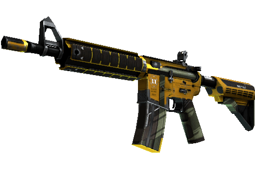 M4A4 | Buzz Kill (Well-Worn) Item Image
