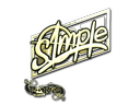 Sticker | s1mple (Gold) | Paris 2023 Item Image