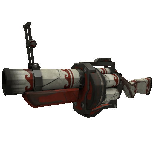 Unusual Isotope Sleek Greek Grenade Launcher (Well-Worn) Item Image