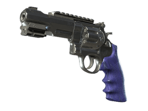 R8 Revolver | Cobalt Grip (Battle-Scarred) Item Image
