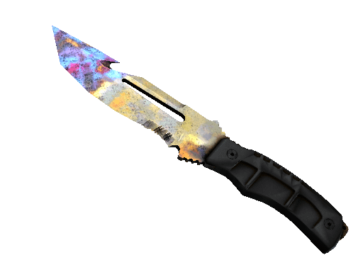 ★ Survival Knife | Case Hardened (Well-Worn) Item Image