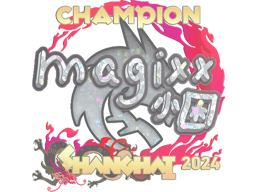 Sticker | magixx (Glitter, Champion) | Shanghai 2024 Item Image